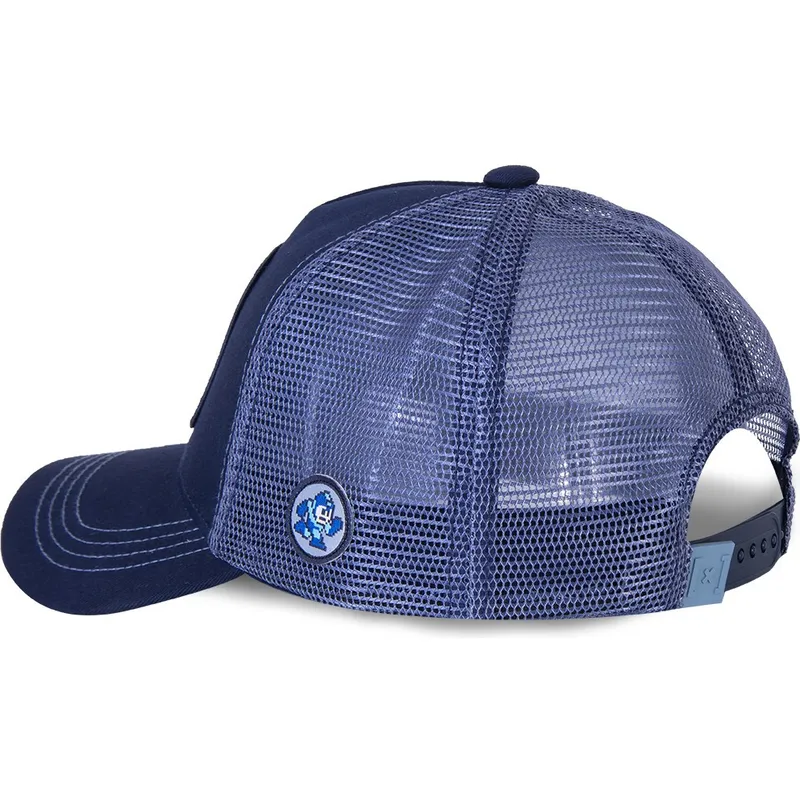 kasketter-buet-bla-snapback-mega-man-mega-man-af-capslab