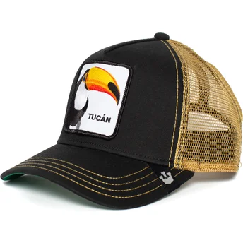 goorin-bros-sort-og-guld-tucan-tucan-trucker-kasket