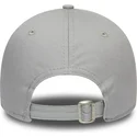 gra-justerbar-buet-kasket-med-bordeaux-logo-9forty-essential-fra-los-angeles-dodgers-mlb-fra-new-era
