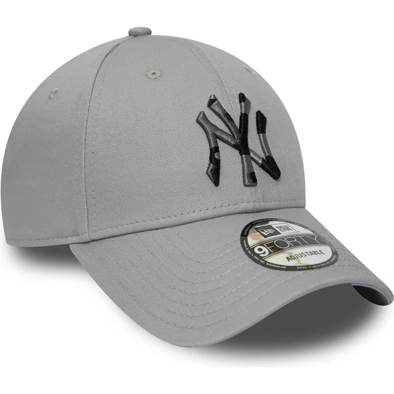 kasketter-buet-gra-justerbar-rem-camuflaje-9forty-camo-infill-fra-new-york-yankees-mlb-af-new-era