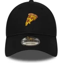 sort-justerbar-buet-kasket-9twenty-pizza-fra-new-era