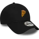 sort-justerbar-buet-kasket-9twenty-pizza-fra-new-era