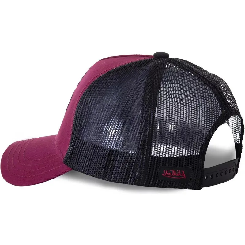 trucker-kasket-bordeaux-bikbor-fra-von-dutch