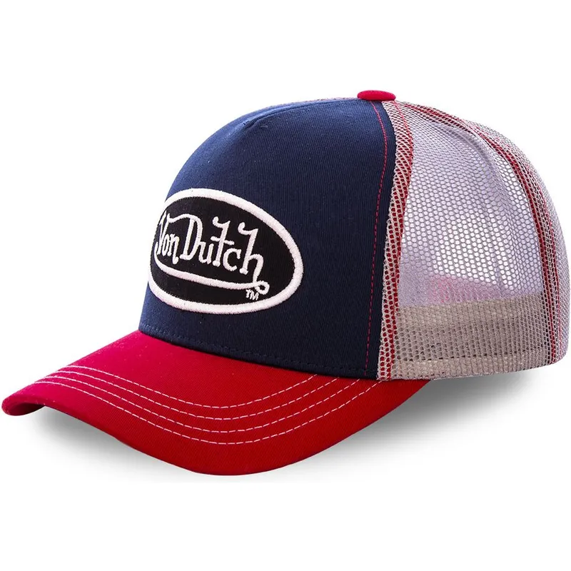 trucker-kasket-marinebla-hvid-og-rod-col-mar-fra-von-dutch