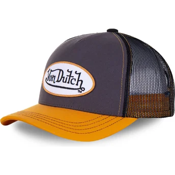 Grå og gul OGR trucker-kasket fra Von Dutch