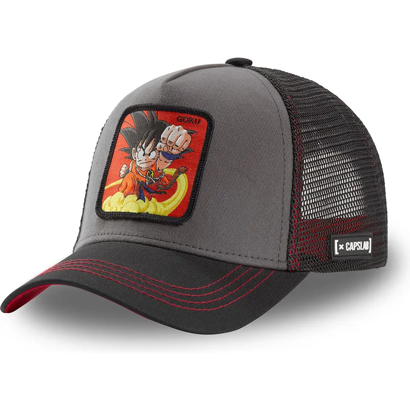 kasketter-buet-gra-snapback-son-goku-dragon-ball-af-capslab
