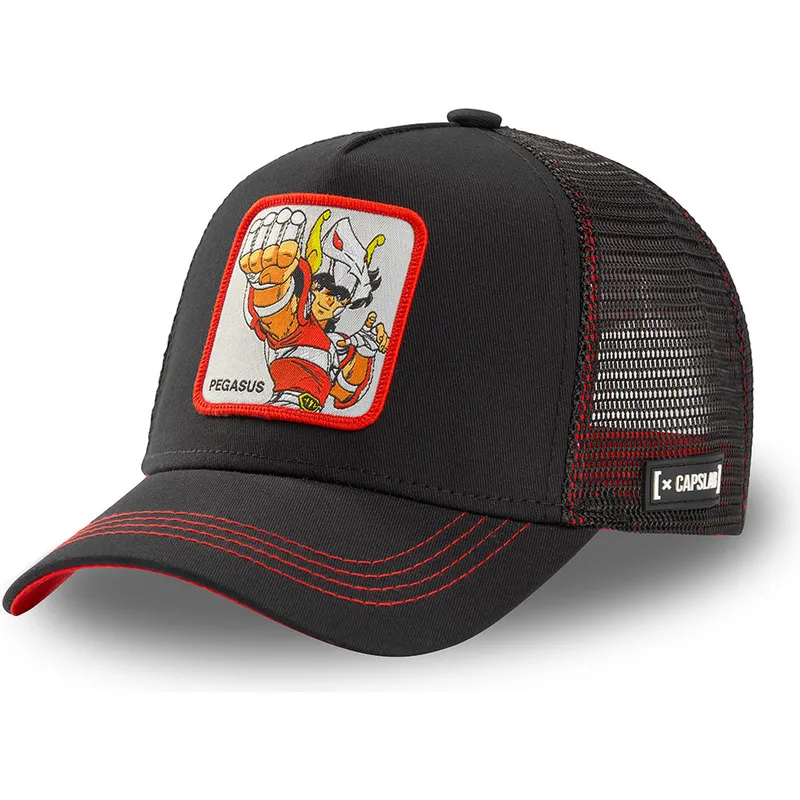 sort-trucker-kasket-seiya-af-pegaso-peg3-saint-seiya-los-caballeros-del-zodiaco-fra-capslab