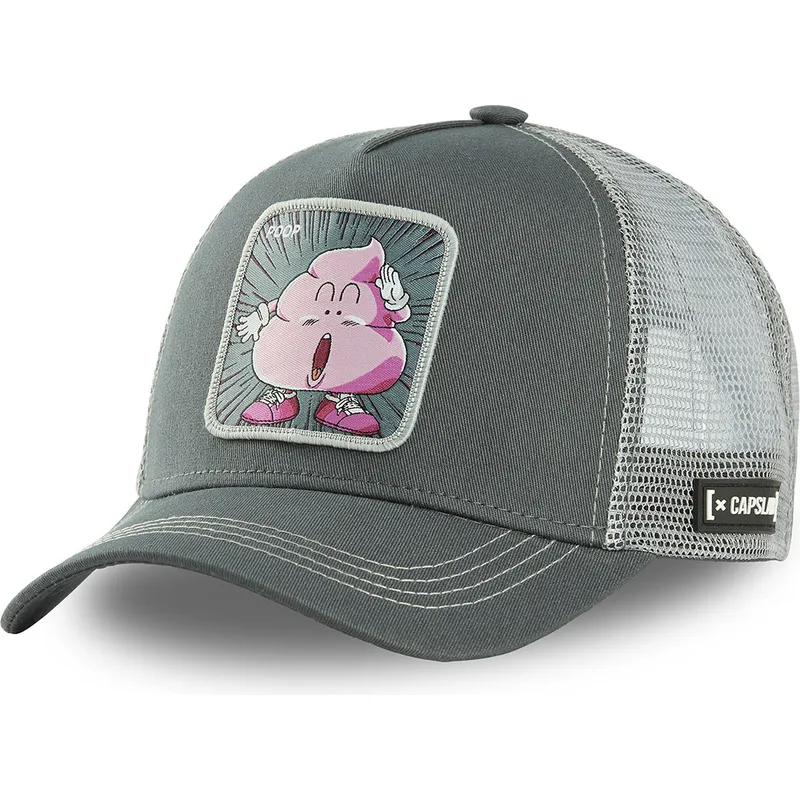 gorra-trucker-gra-caca-poo3-dr-slump-fra-capslab