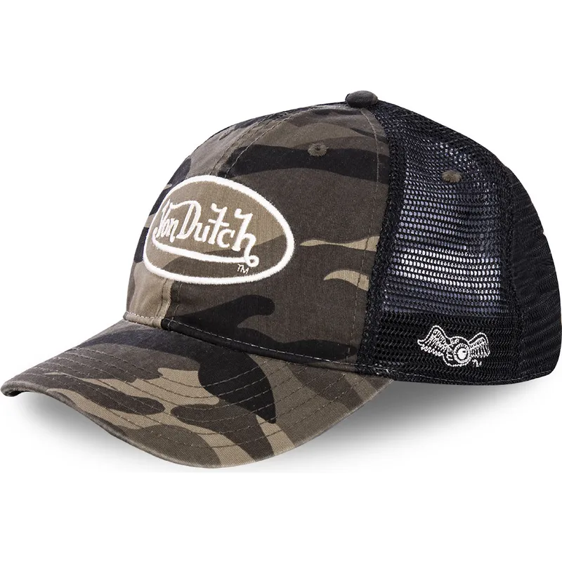 kasketter-buet-camouflage-snapback-af-von-dutch kasketter-buet-camouflage-snapback-af-von-dutch