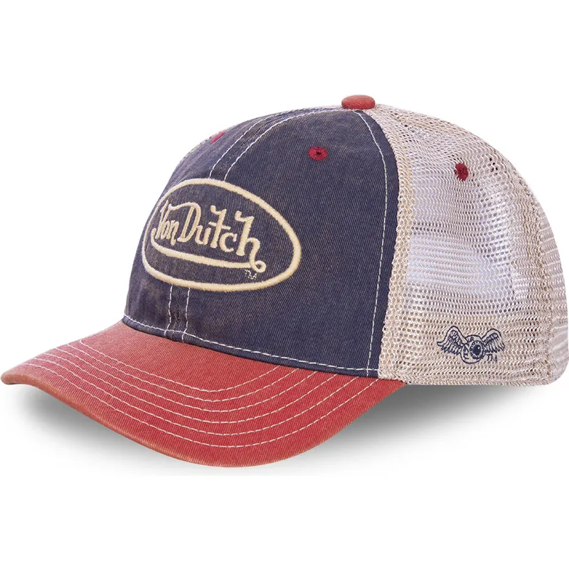 bla-hvid-og-rod-mac2-trucker-kasket-fra-von-dutch