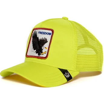kasketter-buet-gul-snapback-the-farm-af-goorin-bros