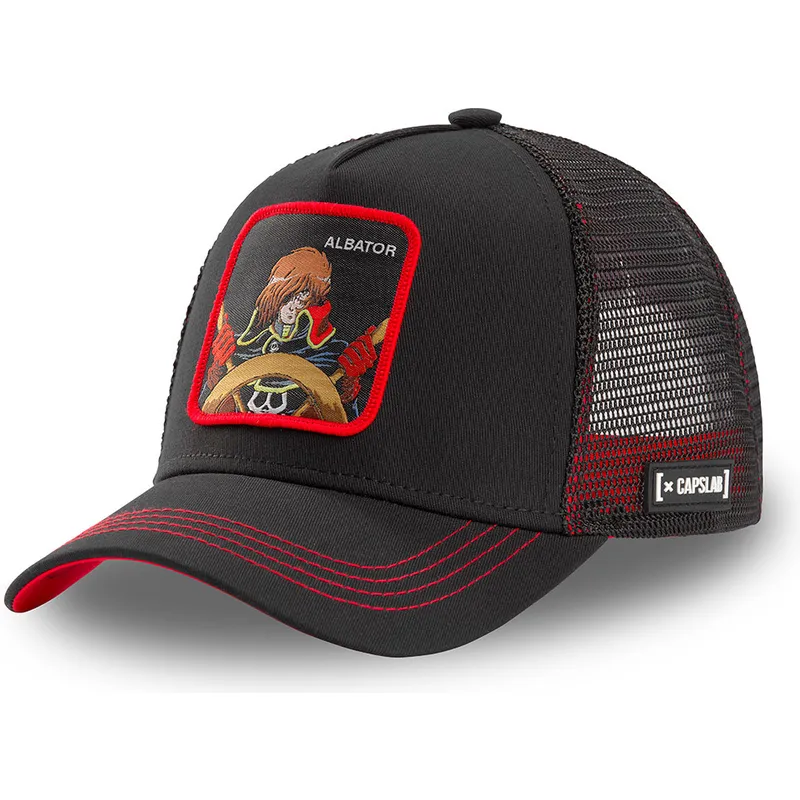 sort-trucker-kasket-pirata-espacial-capitan-harlock-alb-cpt-fra-capslab