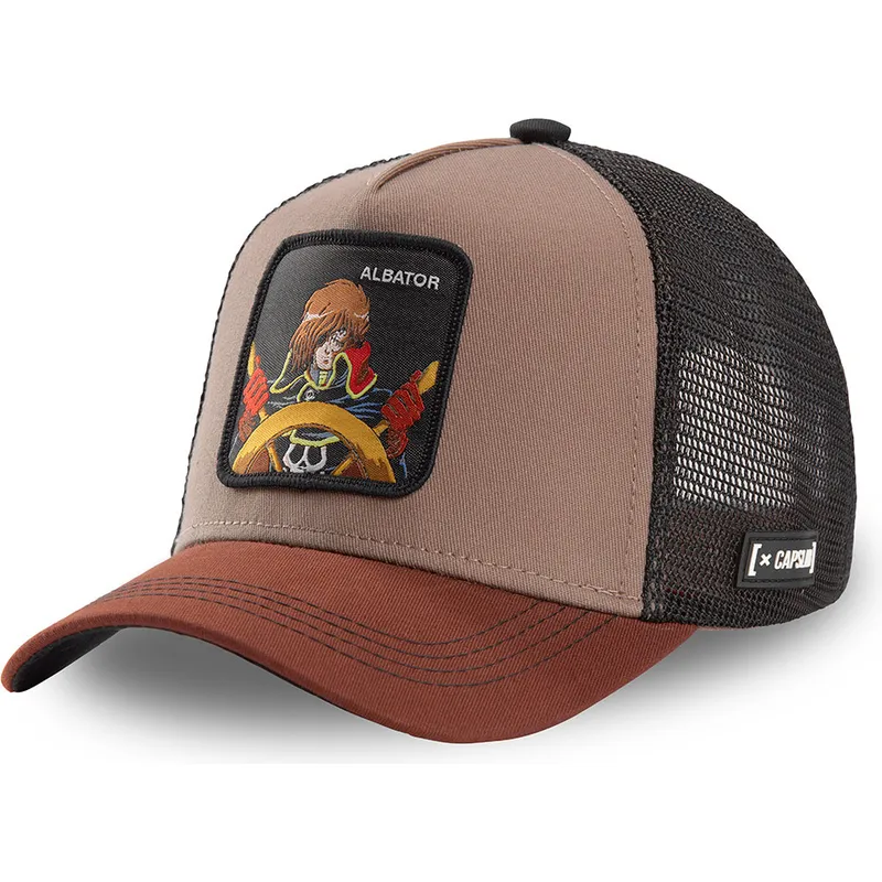 brun-trucker-kasket-pirata-espacial-capitan-harlock-alb-cpt3-fra-capslab