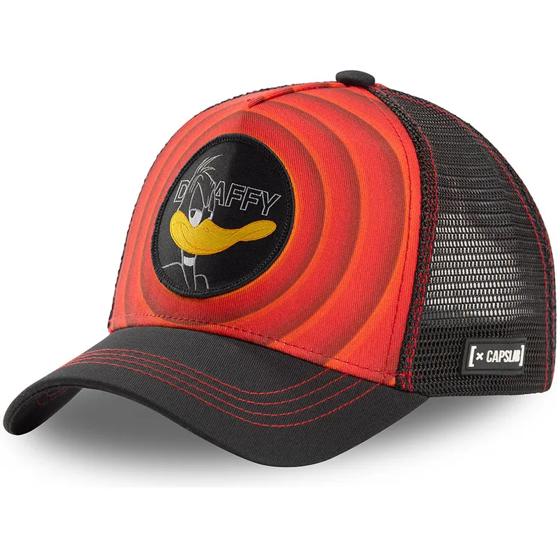 kasketter-buet-rod-snapback-anders-and-looney-tunes-af-capslab kasketter-buet-rod-snapback-anders-and-looney-tunes-af-capslab