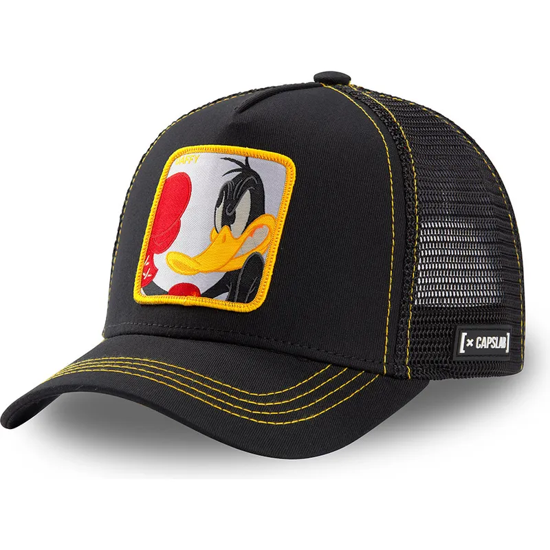 sort-truckerkasket-pato-lucas-loo-duk2-looney-tunes-fra-capslab