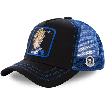 kasketter-buet-sort-snapback-til-barn-vegeta-dragon-ball-af-capslab