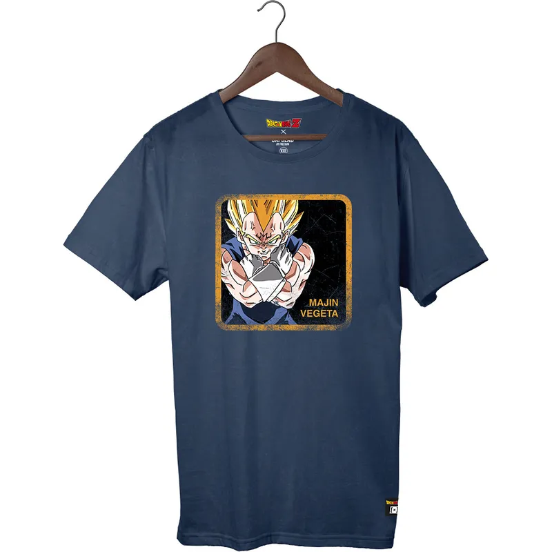 t-shirt-kort-aerme-sort-vegeta-dragon-ball-af-capslab t-shirt-kort-aerme-sort-vegeta-dragon-ball-af-capslab