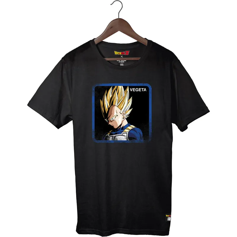 t-shirt-kort-aerme-sort-vegeta-dragon-ball-af-capslab t-shirt-kort-aerme-sort-vegeta-dragon-ball-af-capslab