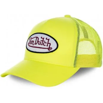 Von Dutch Youth KID_FRESH5 Gul Trucker Hat