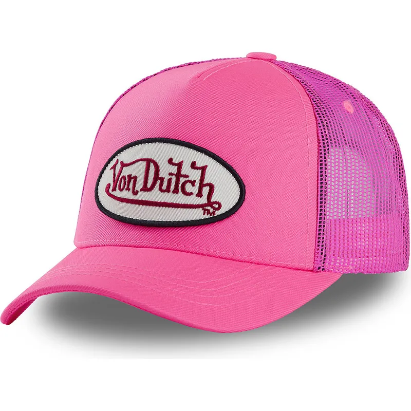 lyserod-trucker-kasket-fresh04-fra-von-dutch
