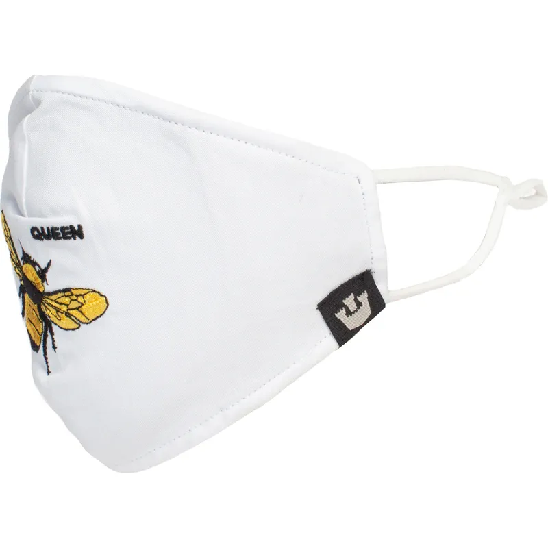masker-og-beskyttelse-hvid-fra-mascarilla-reutilizable-blanca-abeja-buzzy-bee-the-farm-af-goorin-bros