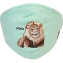 masker-og-beskyttelse-gron-fra-mascarilla-reutilizable-verde-menta-leon-mane-cat-the-farm-af-goorin-bros