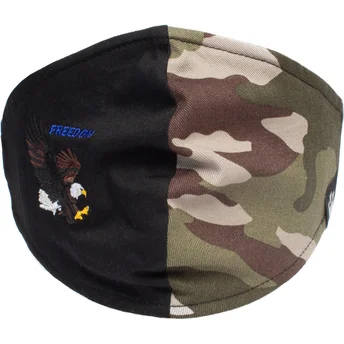 masker-og-beskyttelse-sort-fra-mascarilla-reutilizable-negra-y-camuflaje-aguila-high-flyer-the-farm-af-goorin-bros