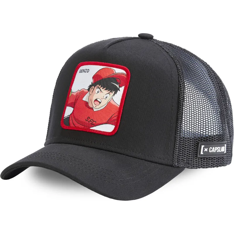 kasketter-buet-sort-snapback-benji-price-campeones-oliver-y-benji-af-capslab