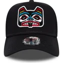 gorra-trucker-marinebla-bear-tattoo-pack-a-frame-fra-new-era