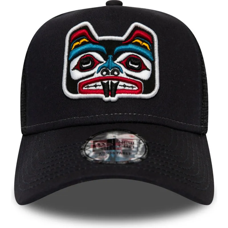 kasketter-buet-marinebla-snapback-a-frame-af-new-era kasketter-buet-marinebla-snapback-a-frame-af-new-era