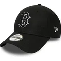 kasketter-buet-sort-justerbar-rem-9forty-diamond-era-essential-fra-boston-red-sox-mlb-af-new-era