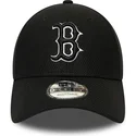 kasketter-buet-sort-justerbar-rem-9forty-diamond-era-essential-fra-boston-red-sox-mlb-af-new-era