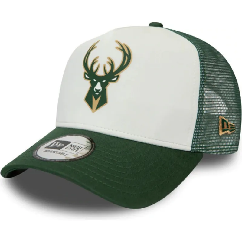 gorra-trucker-hvid-og-gron-team-colour-block-a-frame-fra-milwaukee-bucks-nba-fra-new-era