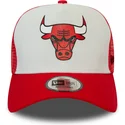 chicago-bulls-nba-new-era-team-colour-block-a-frame-hvid-og-rod-trucker-kasket