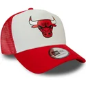 chicago-bulls-nba-new-era-team-colour-block-a-frame-hvid-og-rod-trucker-kasket