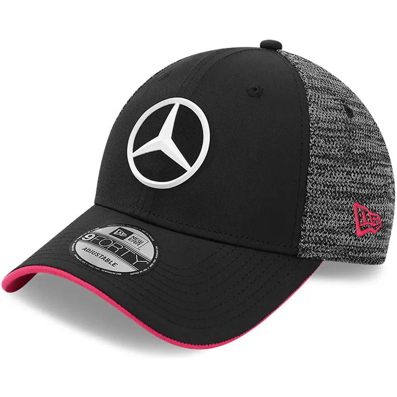 kasketter-buet-sort-justerbar-rem-9forty-tonal-esports-fra-mercedes-formula-1-af-new-era kasketter-buet-sort-justerbar-rem-9forty-tonal-esports-fra-mercedes-formula-1-af-new-era