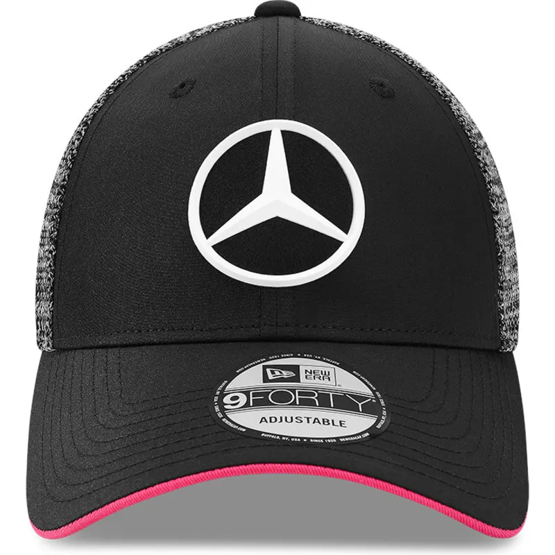 kasketter-buet-sort-justerbar-rem-9forty-tonal-esports-fra-mercedes-formula-1-af-new-era kasketter-buet-sort-justerbar-rem-9forty-tonal-esports-fra-mercedes-formula-1-af-new-era