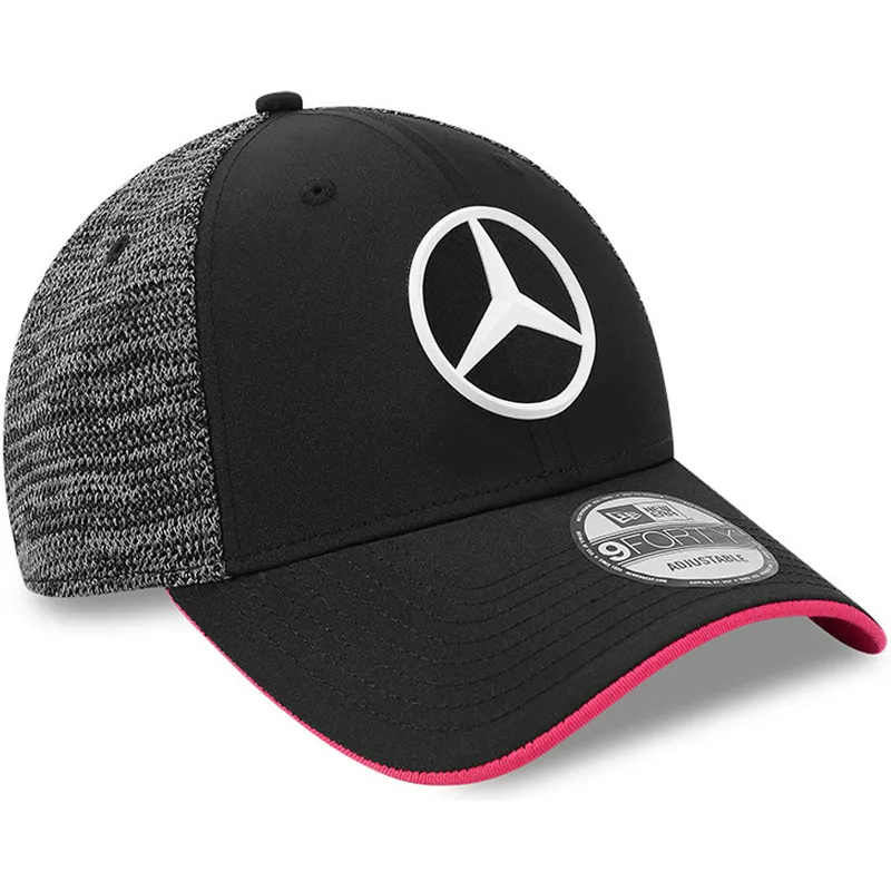 kasketter-buet-sort-justerbar-rem-9forty-tonal-esports-fra-mercedes-formula-1-af-new-era kasketter-buet-sort-justerbar-rem-9forty-tonal-esports-fra-mercedes-formula-1-af-new-era