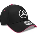 sort-justerbar-9forty-draft-esports-kasket-fra-mercedes-formula-1-af-new-era