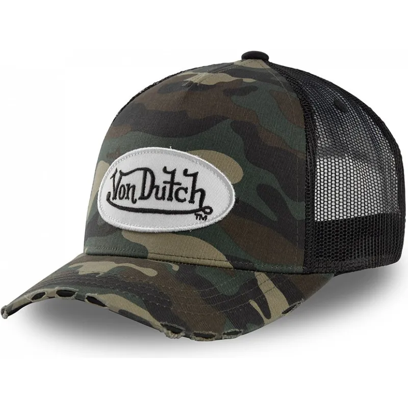kasketter-buet-camouflage-snapback-af-von-dutch kasketter-buet-camouflage-snapback-af-von-dutch