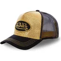 von-dutch-gol-guld-og-sort-trucker-kasket