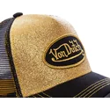 von-dutch-gol-guld-og-sort-trucker-kasket