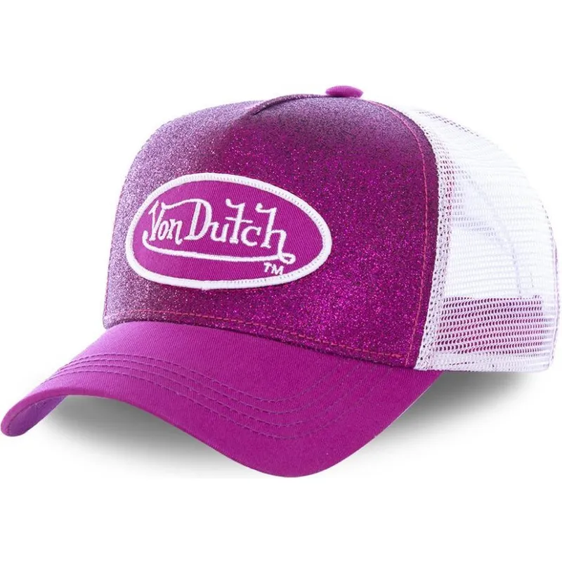 kasketter-buet-rosa-snapback-af-von-dutch