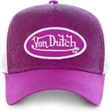 kasketter-buet-rosa-snapback-af-von-dutch
