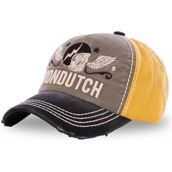 kasketter-buet-gra-justerbar-rem-af-von-dutch