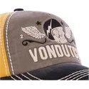 kasketter-buet-gra-justerbar-rem-af-von-dutch