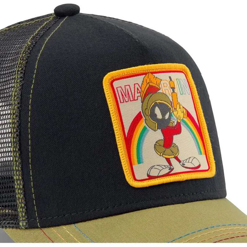 kasketter-buet-sort-snapback-marvin-marsboeren-looney-tunes-af-capslab kasketter-buet-sort-snapback-marvin-marsboeren-looney-tunes-af-capslab