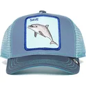 kasketter-buet-bla-snapback-til-barn-the-farm-af-goorin-bros