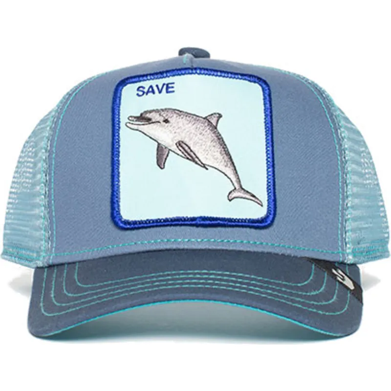 kasketter-buet-bla-snapback-til-barn-the-farm-af-goorin-bros