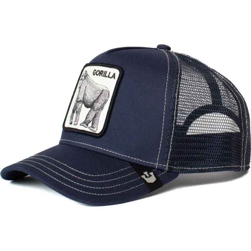 kasketter-buet-marinebla-snapback-the-farm-af-goorin-bros